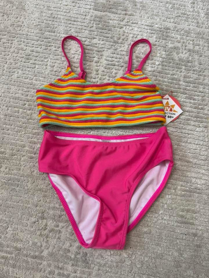 Terry Stripe Bikini
