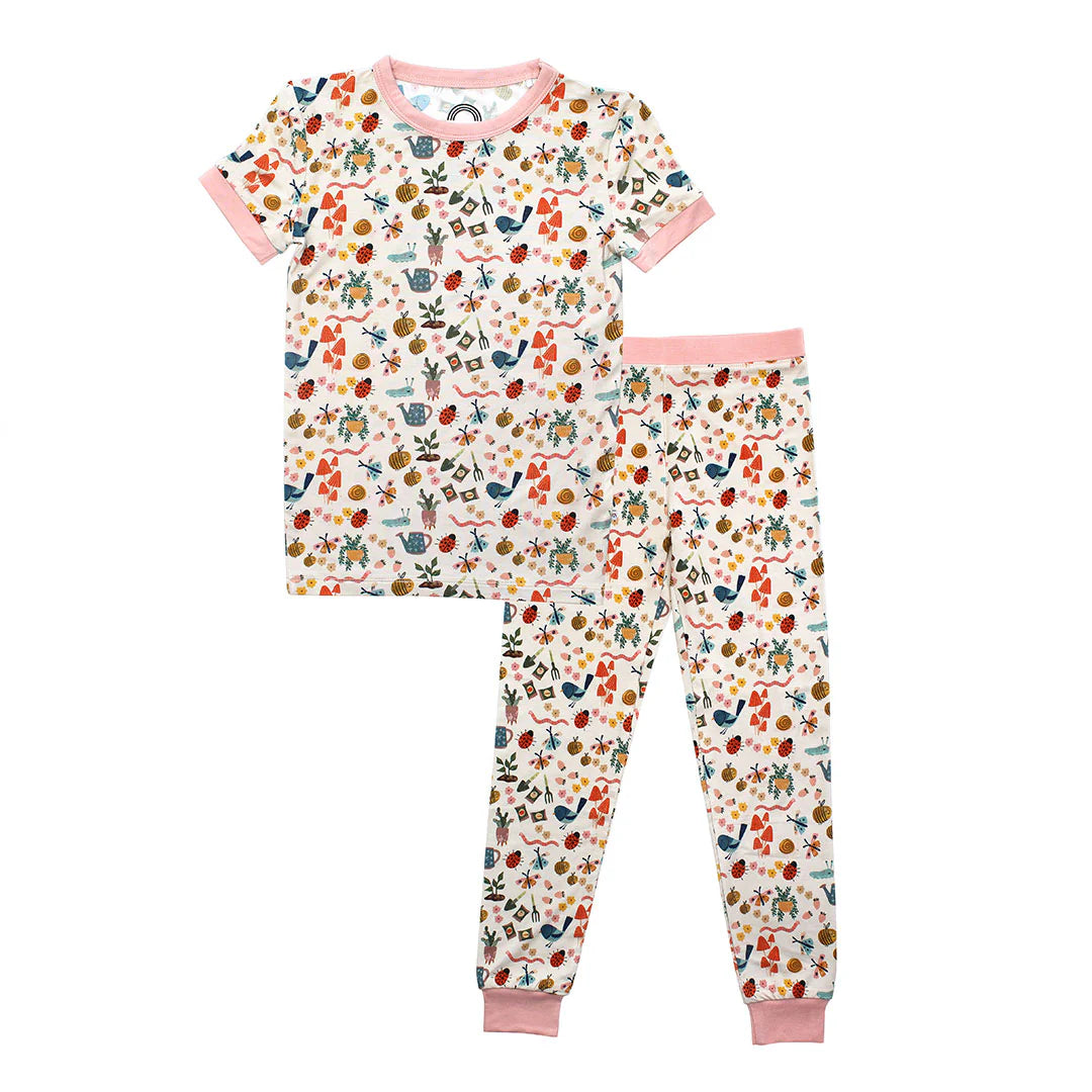 Garden Friends Bamboo Pajamas
