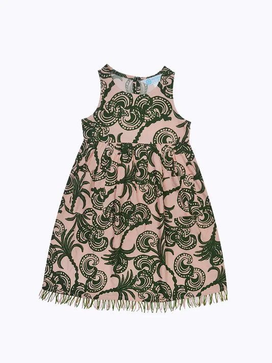 Paisley Palm Dress